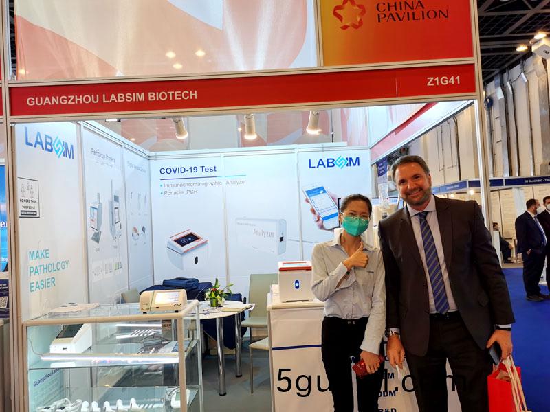 【展(zhan)會(hui)迴(hui)顧(gu)】藍(lan)勃(bo)生(sheng)物精(jing)綵亮(liang)相(xiang)2022 MEDLAB Middle East